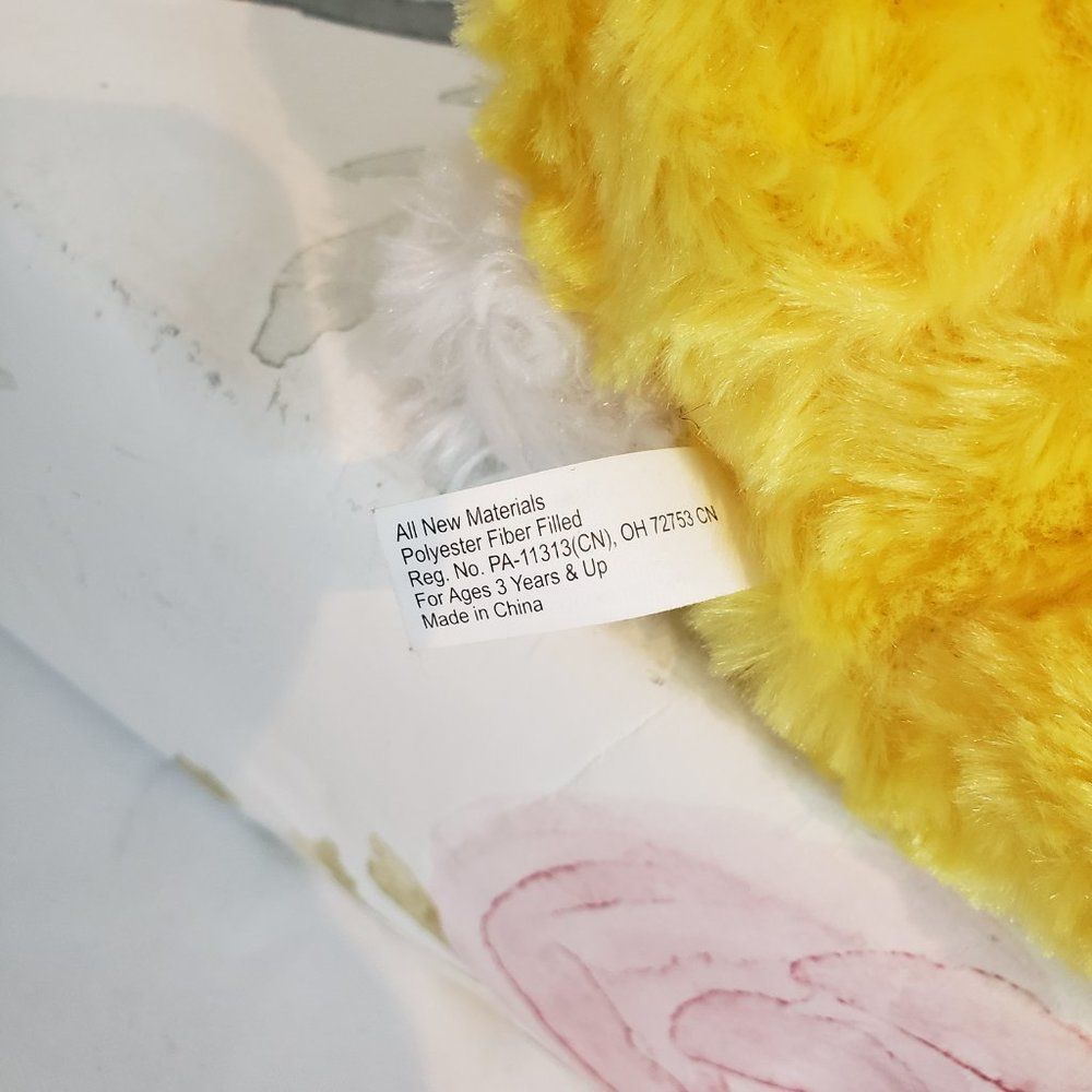 Some Bunny Loves Me Yellow Easter Bunny Plush 10" Stuffed Animal Rabbit - Picture 6 of 10